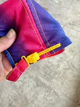 Load image into Gallery viewer, 80's-90's Rainbow Trucker Hat With Golden Rope Detail