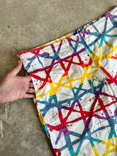 Load image into Gallery viewer, 80s-90s Op Knee Buster Rainbow Splatter Paint Cotton Board Shorts