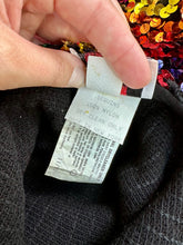 Load image into Gallery viewer, Vintage 80s-90s Sequin Rainbow Zigzag Bodycon Halter Mini Dress