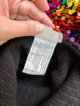 Load image into Gallery viewer, Vintage 80s-90s Sequin Rainbow Zigzag Bodycon Halter Mini Dress