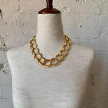 Load image into Gallery viewer, Vintage Gold Chain Stacked Necklace Trio