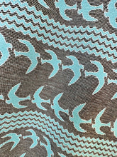 Load image into Gallery viewer, 1960s Novelty Bird Print Knit Shift Dress