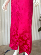 Load image into Gallery viewer, 1960s-70s Diane's Of Honolulu Magenta Hawaiian Floral Sleeveless Column Dress