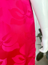 Load image into Gallery viewer, 1960s-70s Diane's Of Honolulu Magenta Hawaiian Floral Sleeveless Column Dress