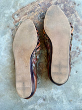 Load image into Gallery viewer, Vintage Huarache Quad Color Leather Flats