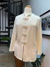 Load image into Gallery viewer, 100% Silk Asian Blouse