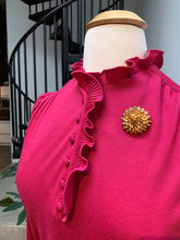 Load image into Gallery viewer, 1970s Secretary Midi Dress