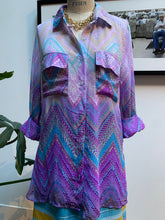 Load image into Gallery viewer, Makali Chiffon LS Blouse