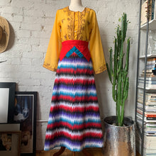 Load image into Gallery viewer, 1980s Southwestern Maxi Skirt