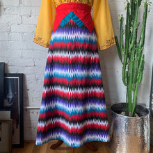 Load image into Gallery viewer, 1980s Southwestern Maxi Skirt