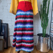 Load image into Gallery viewer, 1980s Southwestern Maxi Skirt