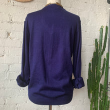 Load image into Gallery viewer, 1970s Nautical V-Neck Sweater