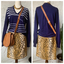 Load image into Gallery viewer, 1970s Nautical V-Neck Sweater