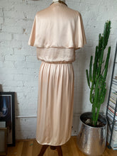 Load image into Gallery viewer, 1970s Neiman Marcus Champagne Dress