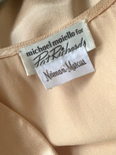 Load image into Gallery viewer, 1970s Neiman Marcus Champagne Dress