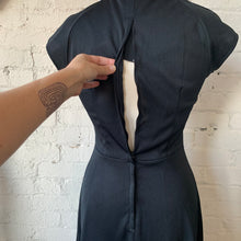 Load image into Gallery viewer, 1960s-70s Black & White Handmade Mod Dress
