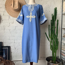 Load image into Gallery viewer, 1970s Hippie Shift Dress