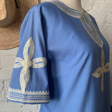 Load image into Gallery viewer, 1970s Hippie Shift Dress