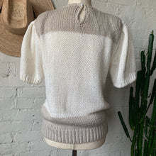 Load image into Gallery viewer, 1970s-80s Hand Knit Pastel Top