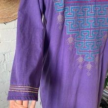 Load image into Gallery viewer, Vintage Egyptian Purple Kaftan