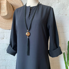 Load image into Gallery viewer, 1970s Bohemian Cloisonné Necklace