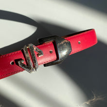Load image into Gallery viewer, 1980s Jones New York Red Vintage Belt