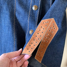 Load image into Gallery viewer, Dark Denim Western Shirt