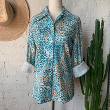 Load image into Gallery viewer, 1970s Teardrop Blouse