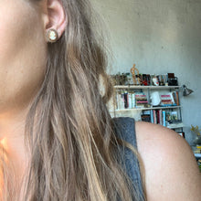 Load image into Gallery viewer, 1960's Dainty Cameo Earrings