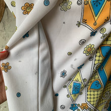 Load image into Gallery viewer, 1960s - 1970s Novelty Print Blouse
