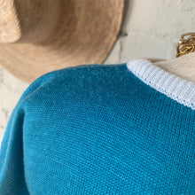 Load image into Gallery viewer, 1970s Striped Summer Knit Dress