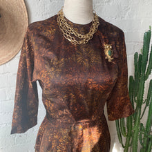 Load image into Gallery viewer, 1970s Large Gold Tone Owl Brooch & Pendant