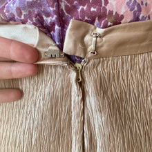 Load image into Gallery viewer, Champagne Beaded Pencil Skirt