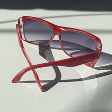 Load image into Gallery viewer, 1980s Italian Cherry Red Anne Klein II For Riviera Sunglasses