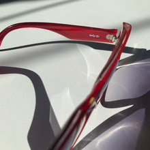 Load image into Gallery viewer, 1980s Italian Cherry Red Anne Klein II For Riviera Sunglasses