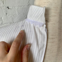 Load image into Gallery viewer, 1970s Edwardian Revival Black and White Handmade Dress