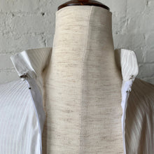 Load image into Gallery viewer, 1970s Edwardian Revival Black and White Handmade Dress