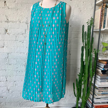 Load image into Gallery viewer, 1970s - 1980s Inspired Polka Dot Accordion Tent Dress