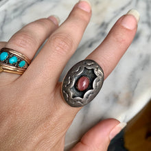 Load image into Gallery viewer, Vintage Native American Navajo Shadow Box Ring