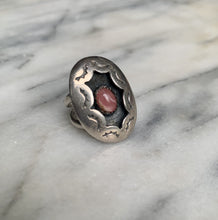 Load image into Gallery viewer, Vintage Native American Navajo Shadow Box Ring
