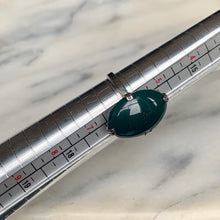 Load image into Gallery viewer, Vintage Sterling Silver & Bloodstone Cocktail Ring
