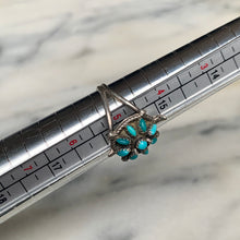 Load image into Gallery viewer, Vintage Native American Zuni Turtle & Turquoise Ring