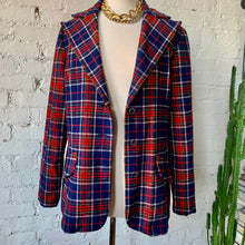 Load image into Gallery viewer, 1970s Pendleton Wool Plaid Blazer Jacket