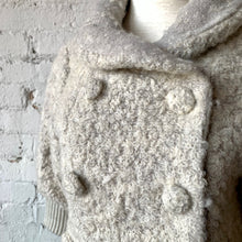 Load image into Gallery viewer, 1950s Inspired Wool Double Breasted Cropped Bomber Jacket