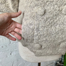 Load image into Gallery viewer, 1950s Inspired Wool Double Breasted Cropped Bomber Jacket