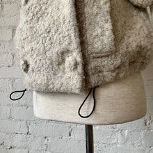 Load image into Gallery viewer, 1950s Inspired Wool Double Breasted Cropped Bomber Jacket