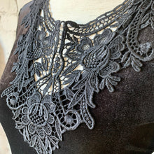 Load image into Gallery viewer, 1990s Black Stretch Velvet Maxi Dress