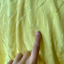 Load image into Gallery viewer, 1980s Yellow Illusion Print Wrap Dress