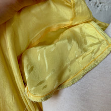 Load image into Gallery viewer, 1980s Yellow Illusion Print Wrap Dress