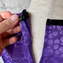 Load image into Gallery viewer, 1980s Color Block Illusion Print Long Sleeve Blouse